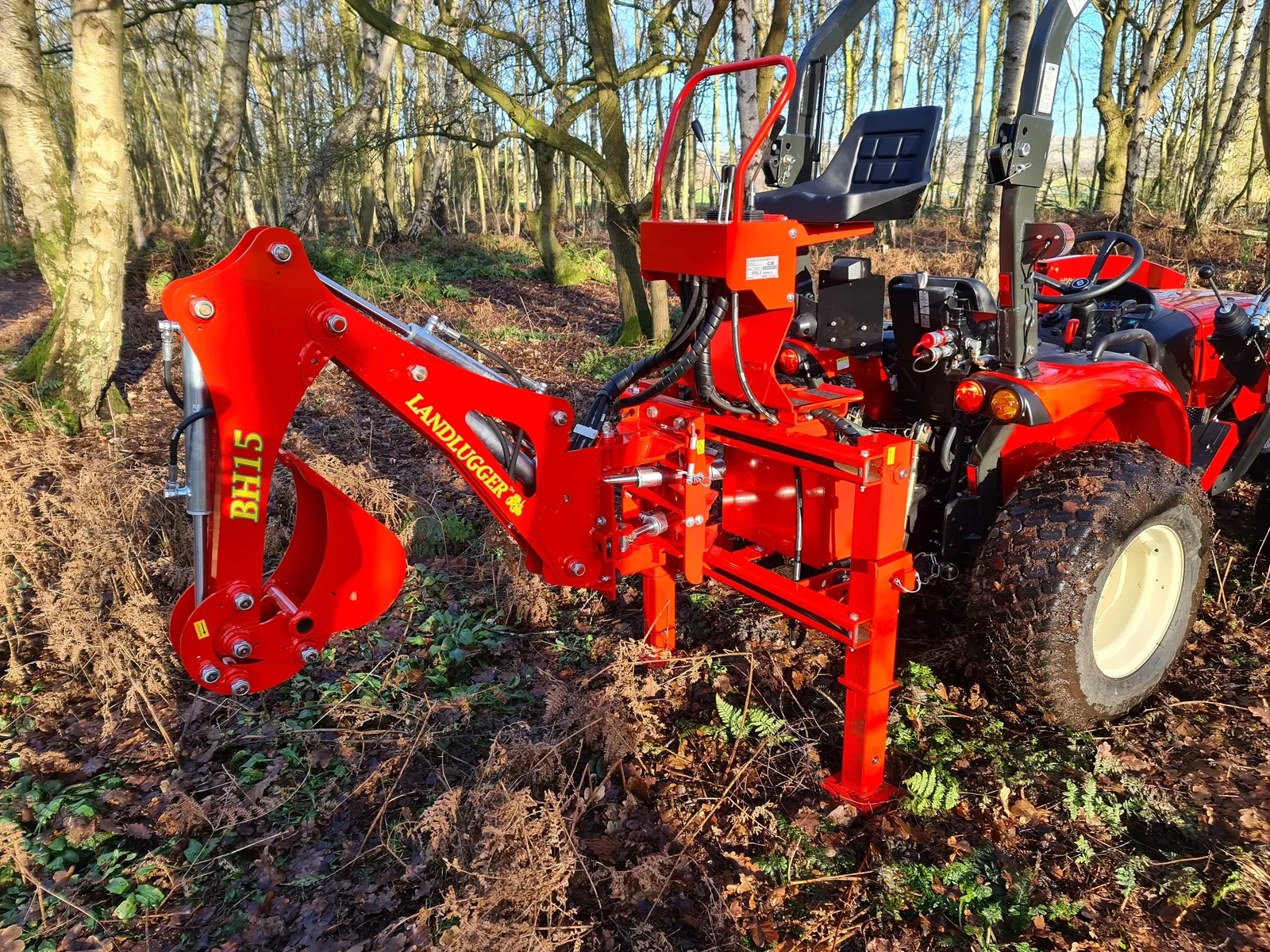 FarmMaster LandLugger BH15 Tractor Backhoe