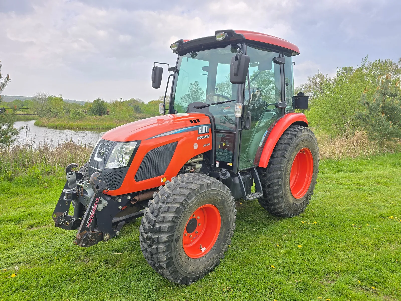 KIOTI RX6630C Tractor Heated Cab and Front Linkage