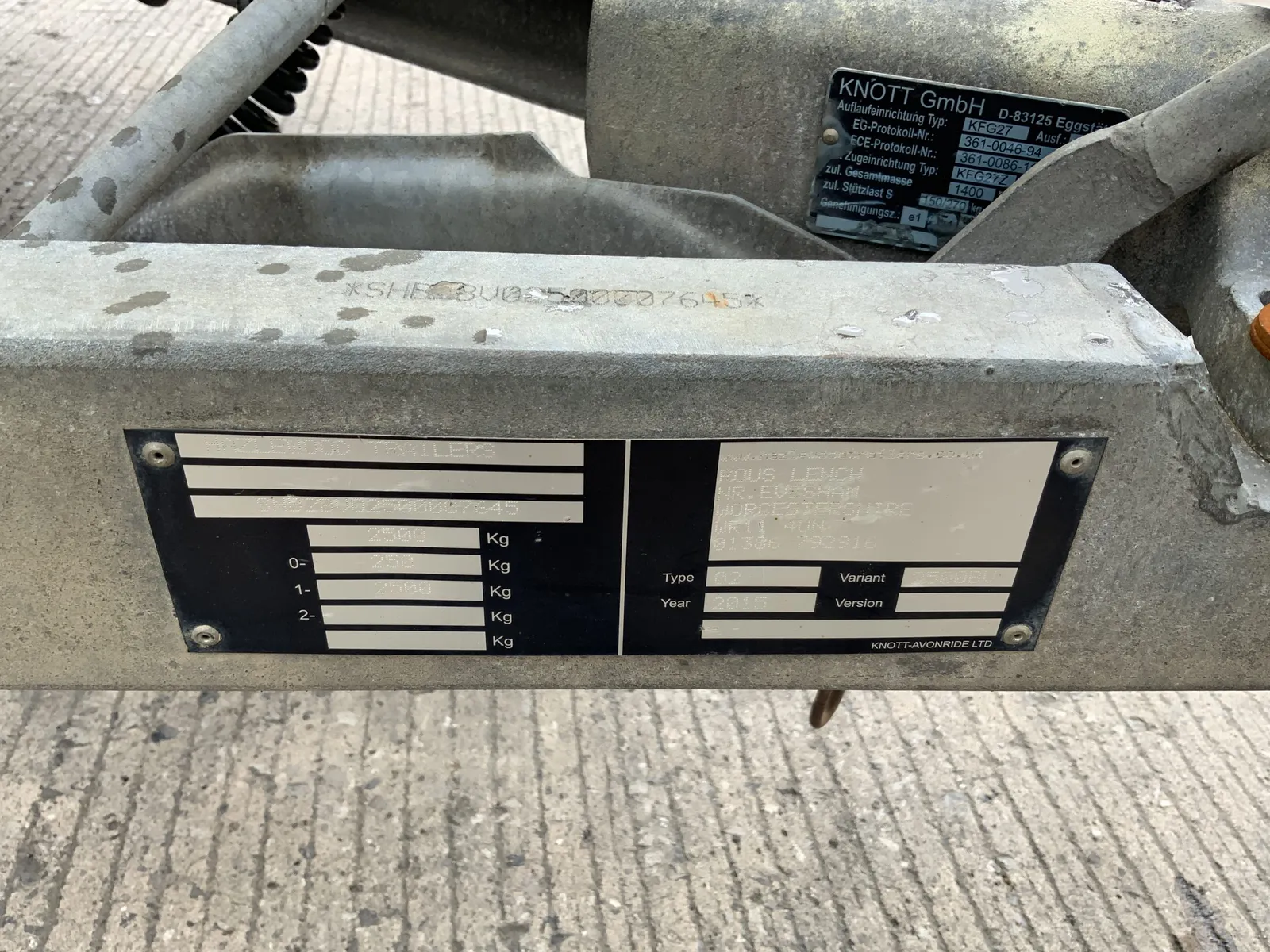 Hazelwood Oil Transfer Box trailer (ST24324)