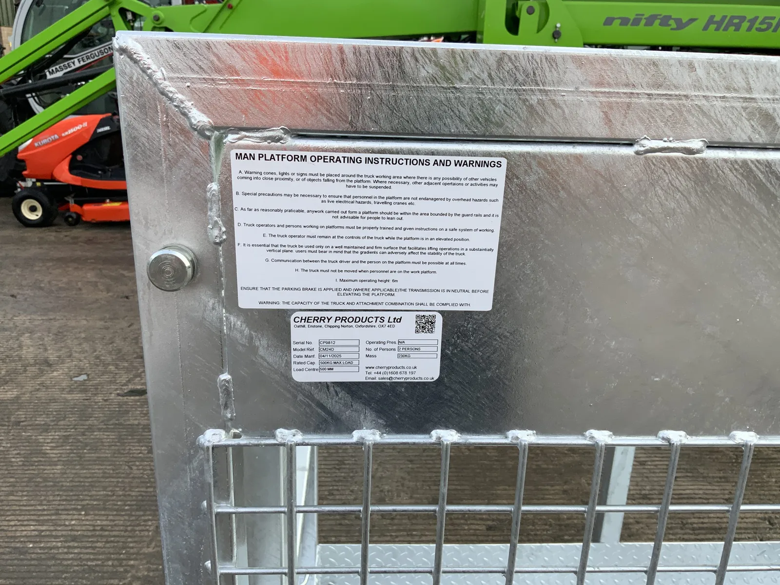 Cherry Products CM24 Man Cage
