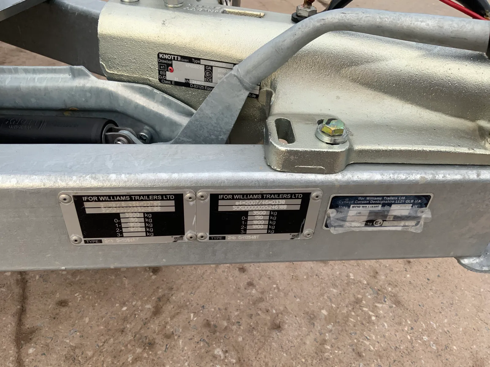 Ifor Williams GH1054 Plant Trailer Unused