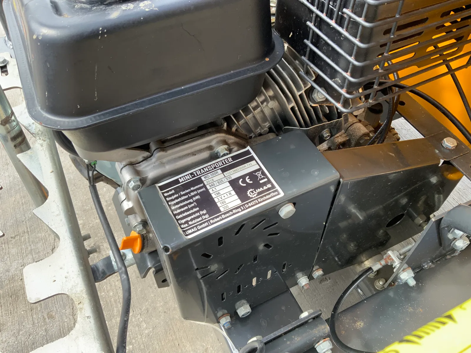 Lumag MD300R Wheeled Dumper (ST26994)