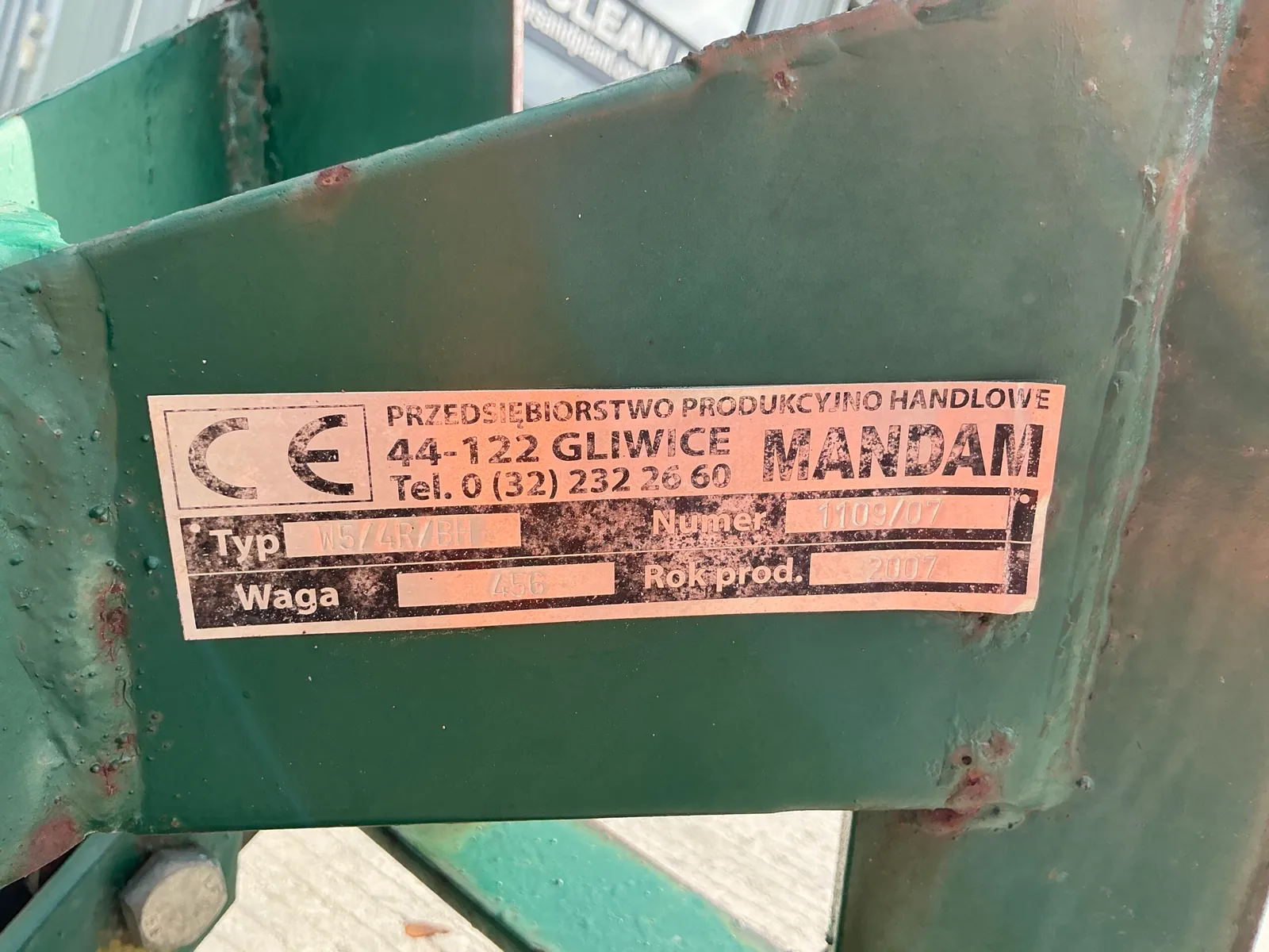 Mandam W5/4R/BH Hyd Folding Harrows (ST25376)
