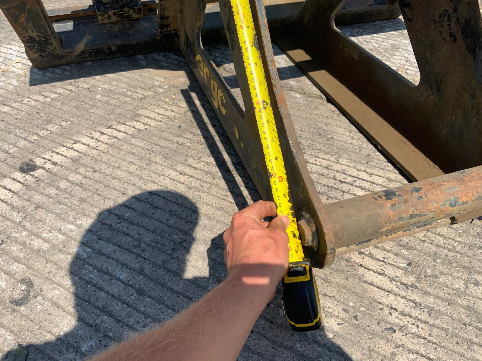 Engcon Pallet Forks